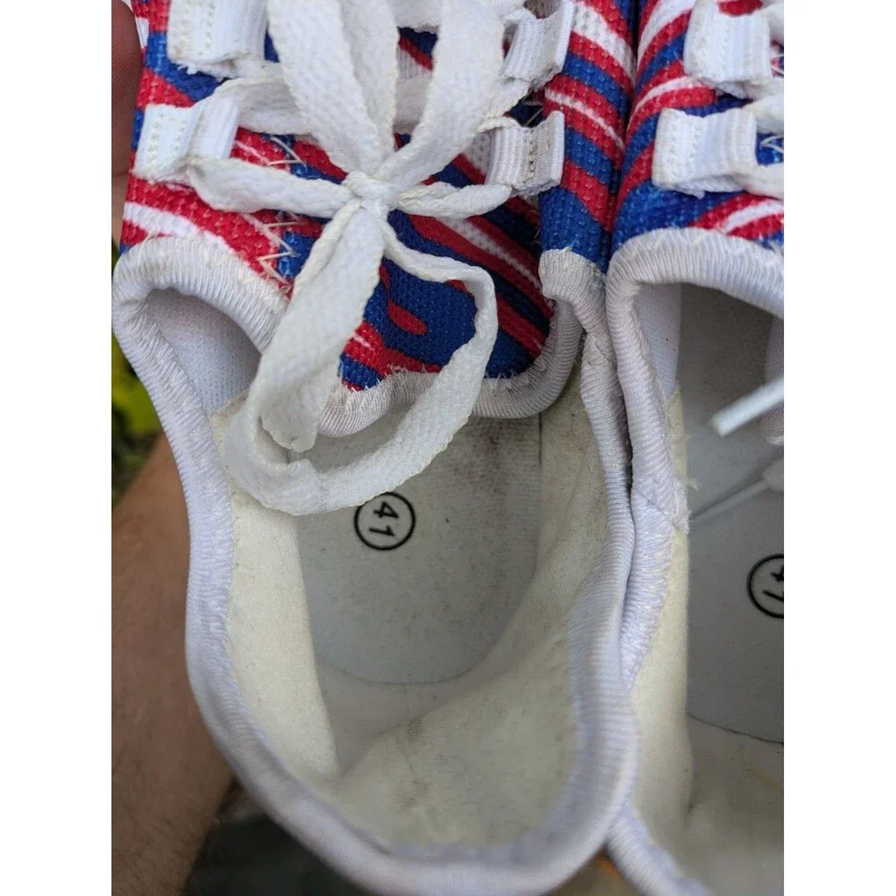 Buffalo Bills Zubaz print Sneakers, Eu size 41, mens 8-8.5 womens 9.5-10